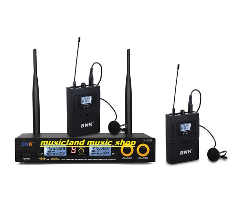 BNK X35B professional wireless lapel / lavalier mic